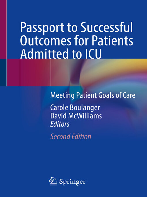Title details for Passport to Successful Outcomes for Patients Admitted to ICU by Carole Boulanger - Available